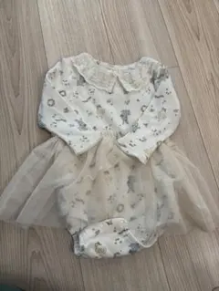 Cottoli ロンパース　チュールスカート　80