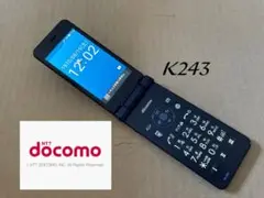 K243 ドコモ AQUOSケータイ SH-02K ガラホ 4G simフリー