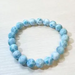 ドミニカ産ラリマーブレスレット　8mm
