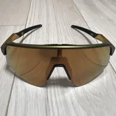 Oakley スポーツサングラス ゴールド/ブラックのサムネイル