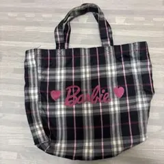 Barbie チェック柄 トートバッグ
