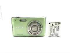 PENTAX Optio P80 グリーン バッテリー付き #352 - メルカリ