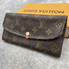 6544】LOUIS VUITTON 長財布 ポルトフォイユエミリーモノグラム - メルカリ