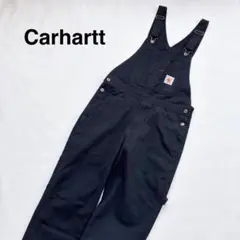 カーハートCarhartt オーバーオール サロペット ワークウェア 黒 Mのサムネイル