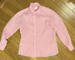 UNITED ARROWS リネンシャツ Mサイズ ピンク