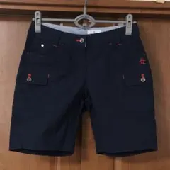 マンシングウェア　ストレッチ　ショーツ　９　ショートパンツ　デサント　ペンギン
