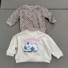 長袖トレーナー 2枚セット
