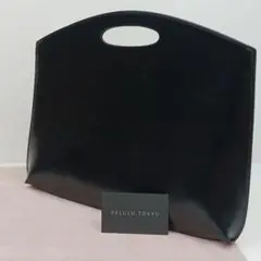 ✨極美品✨ペルル トウキョウ フラットミニマルレザーバッグ　A4