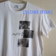 【SLOBE IENA】フォトプリント 半袖Tシャツ