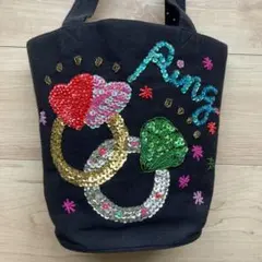 Curly Collection カーリーコレクション★スパンコールトートバッグ