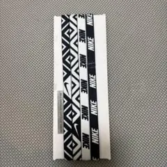 NIKE ヘアバンド 4本セット ブラック・ホワイト