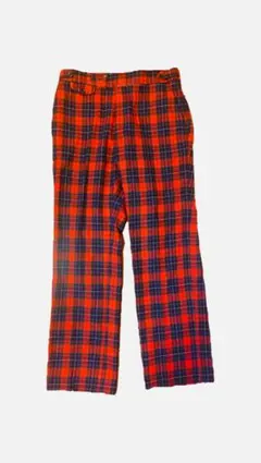 Supreme 17aw タータンチェック パンツ レッド Supreme 17aw タータンチェック パンツ レッド - メルカリ