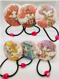 Sanrio サンリオキャラクターズ リルリルフェアリル ヘアゴム　6個セット