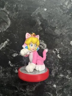 amiibo ネコピーチ (スーパーマリオシリーズ) 【動作確認済み・美品】