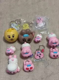 おぱんちゅうさぎ　んぽちゃむ　グッズセット　まとめ売り　キーホルダーなど