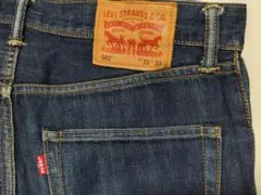 リーバイス502 牛革パッチ　W32 L33