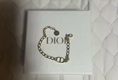 Dior シルバーチェーンブレスレット D12607 - メルカリ
