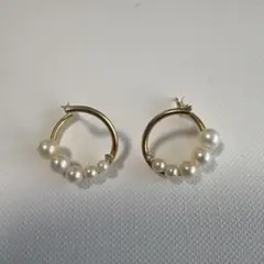 片耳のみ】MIKIMOTO ミキモト K18刻印 ベビーパール - メルカリ