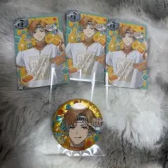 3周年　宇佐美リト　缶バッジ.トレカ