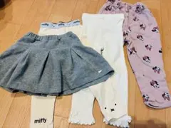 プティマイン　女の子　ズボン　パンツ　ミッフィー　まとめ売り　100サイズ