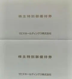 ☆匿名配送 ゼビオホールディングス 株主優待券 2セット