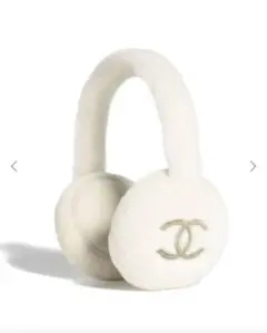 新品未使用】 CHANEL 耳あて イヤーマフ ccマーク シャネル ホワイト