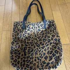 ヒョウ柄トートバッグ