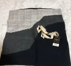 ニトリクッション カバー✨グレー ×ブラック×ホワイト45×45