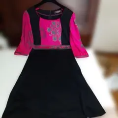 ♥美品　レオナール　チュニック ワンピース　42サイズ LEONARD - レオナール チュニック ワンピース 42の通販 by