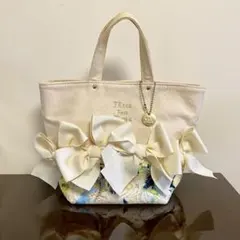 Three Four Time ランチトート リボン 花柄のサムネイル