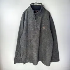 トミーヒルフィガー　プルオーバー　フリース　セーター　ハーフジップ　Ｍ