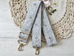 【インド刺繍リボン】ショルダーストラップ　89