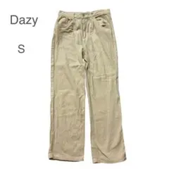 極美品　Dazy メンズカジュアルパンツ　ベージュ　コットン100% カジュアル
