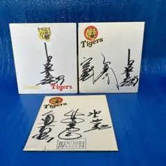 小林繁氏　巨人軍　阪神タイガース　直筆サイン　色紙 2025年最新】小林繁 サインの人気アイテム - メルカリ