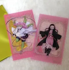 鬼滅の刃 メモリアル クリアカード 甘露寺蜜璃 竈門禰豆子