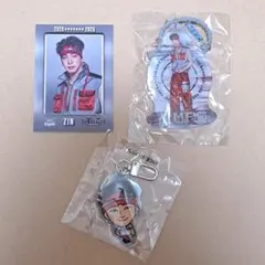 陣　THE RAMPAGE　3連キーホルダー　フォトカード