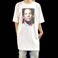 新品 ヴィン ディーゼル ワイルドスピード ポップアート 白 ビッグ Tシャツ
