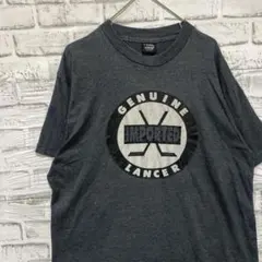 USA製90sヴィンテージTシャツ！シングルステッチグレー古着XL 0714