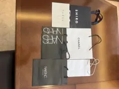 ショップ袋 5点セットSHIRO, THREE, CHANEL, NARSなどのサムネイル