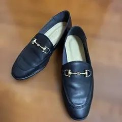 美品✨LE TALON ルタロン レザービットバブーシュ ブラック 23cmのサムネイル