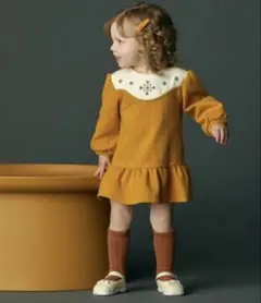 秋服 モイモルン ディッピング ワンピース　90