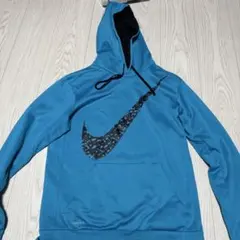 Nike Dri-FIT パーカー Mサイズ 青