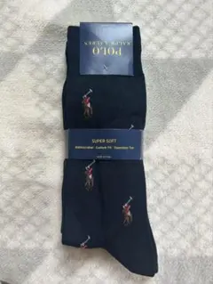 POLO RALPH LAUREN ソックス 3足セット メンズ 25-27cm