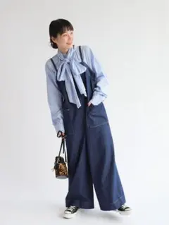 デニムワイドサロペット JOURNAL STANDARD relume