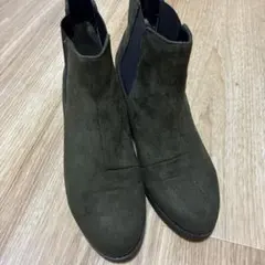 オリーブグリーン サイドゴアブーツ　オリエンタルトラフィック