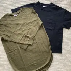 GapレディースTシャツ２枚組