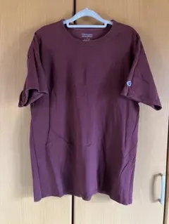 チャンピオン　Tシャツ　えんじ色L