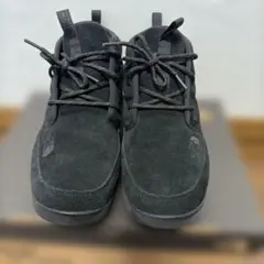 ザノースフェイス ヌプシ チャッカ ウォータープルーフ スエード ブラック