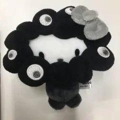 万博　ミャクミャク　サンリオ　黒　なりきりぬいぐるみ　カラビナ付き　キティ