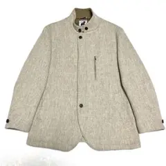 ★極美品★Kynoch World★スタンドカラーウールジャケット★Lサイズ★
